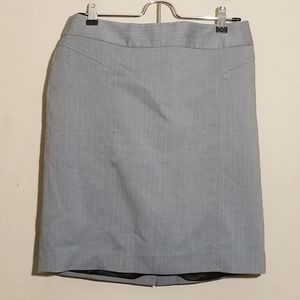 Banana Republic Skirt Size 6 Womens Career Grey